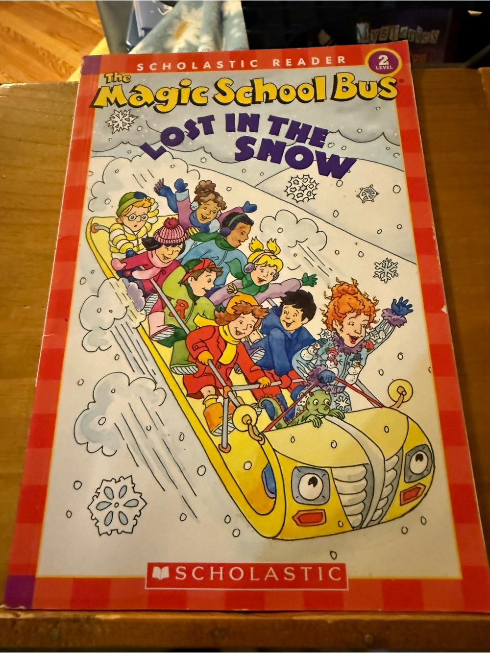 The Magic School Bus: Lost in the Snow Scholastic Level 2 Reader Children’s Book